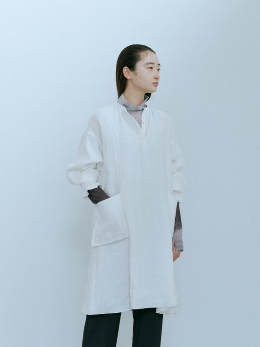 作業するための衣服「Work closes jump suitとLinen coverall apron」