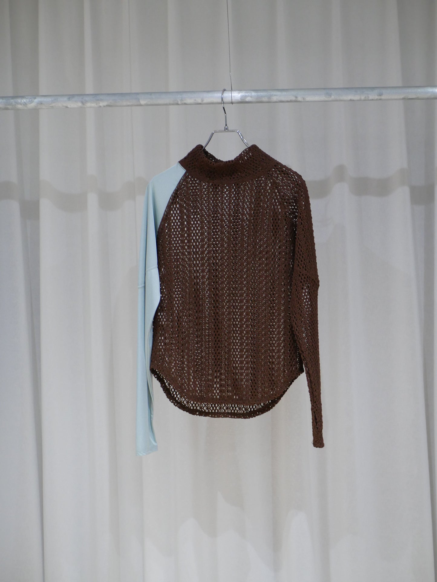 ◼︎Mesh two tone tops〔rich〕