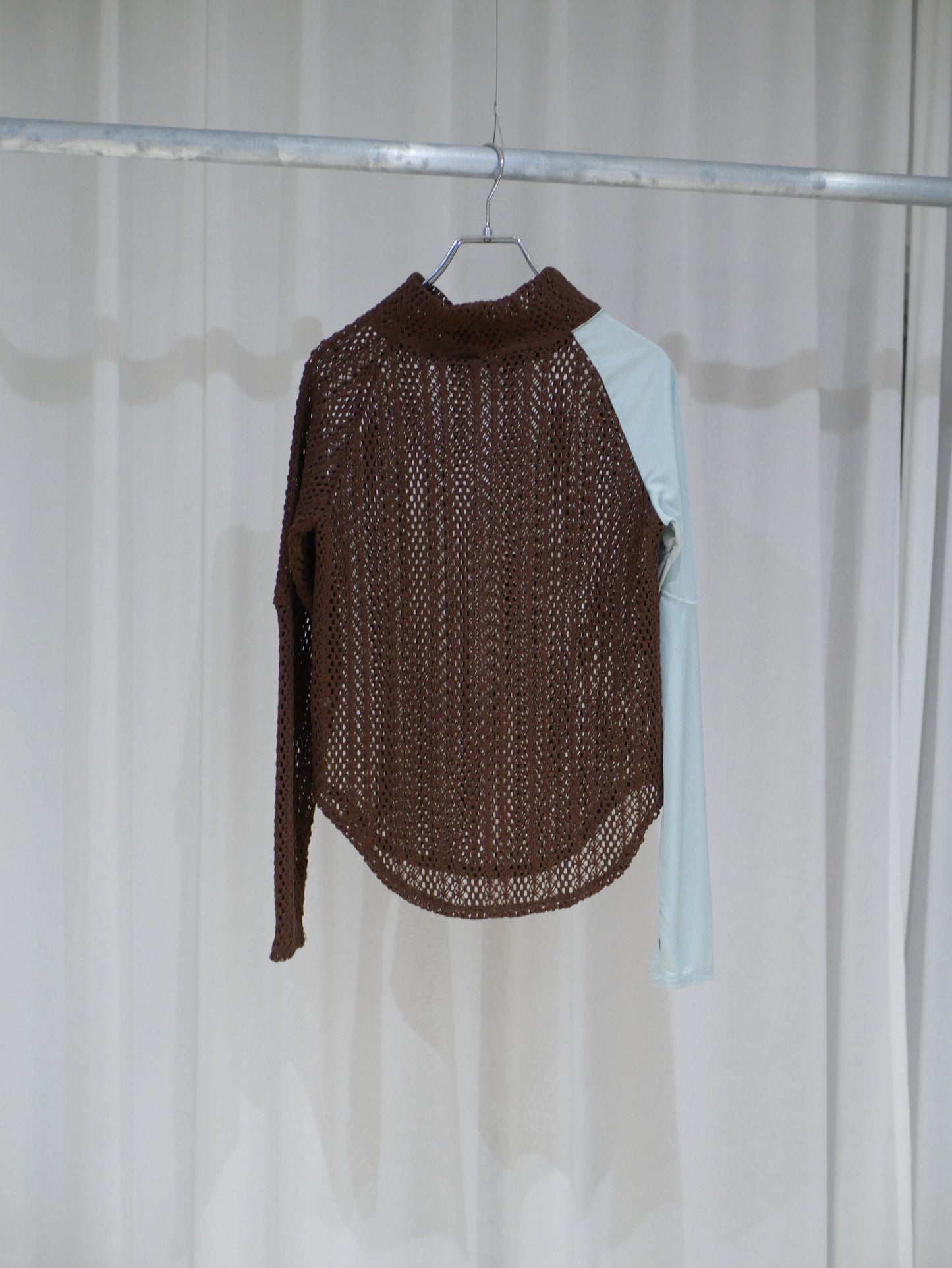 ◼︎Mesh two tone tops〔rich〕