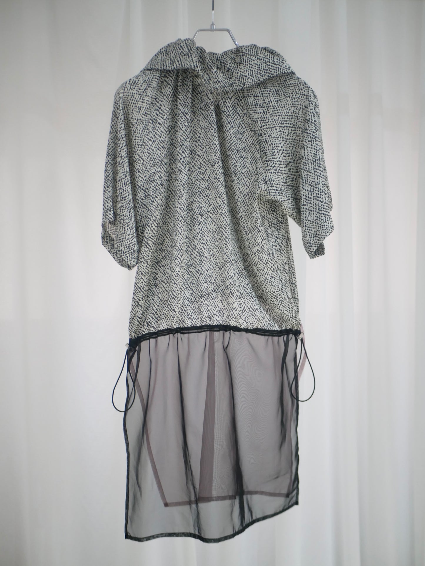 ▪️Dot gather see-through tops〔rich〕