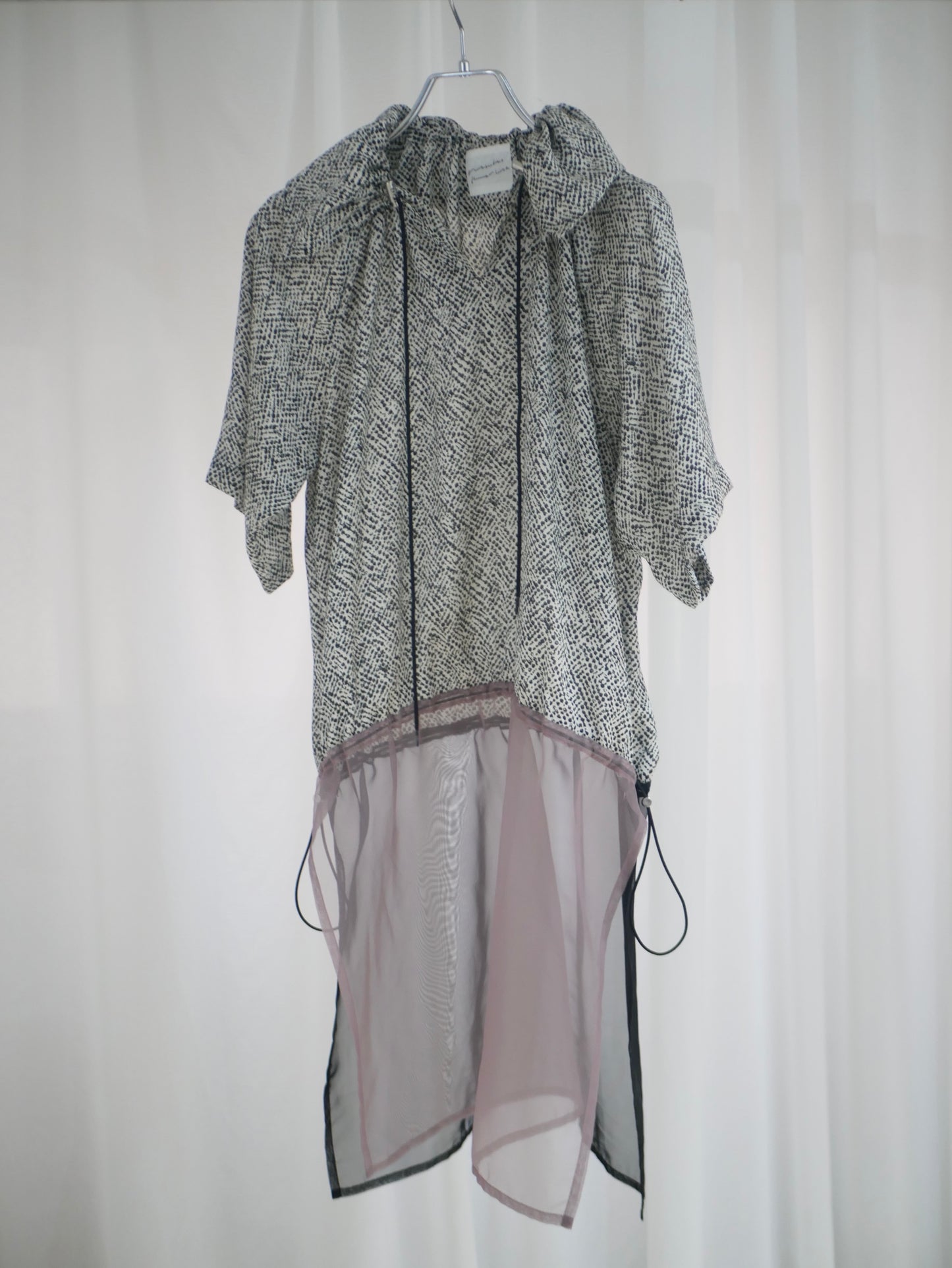 ▪️Dot gather see-through tops〔rich〕