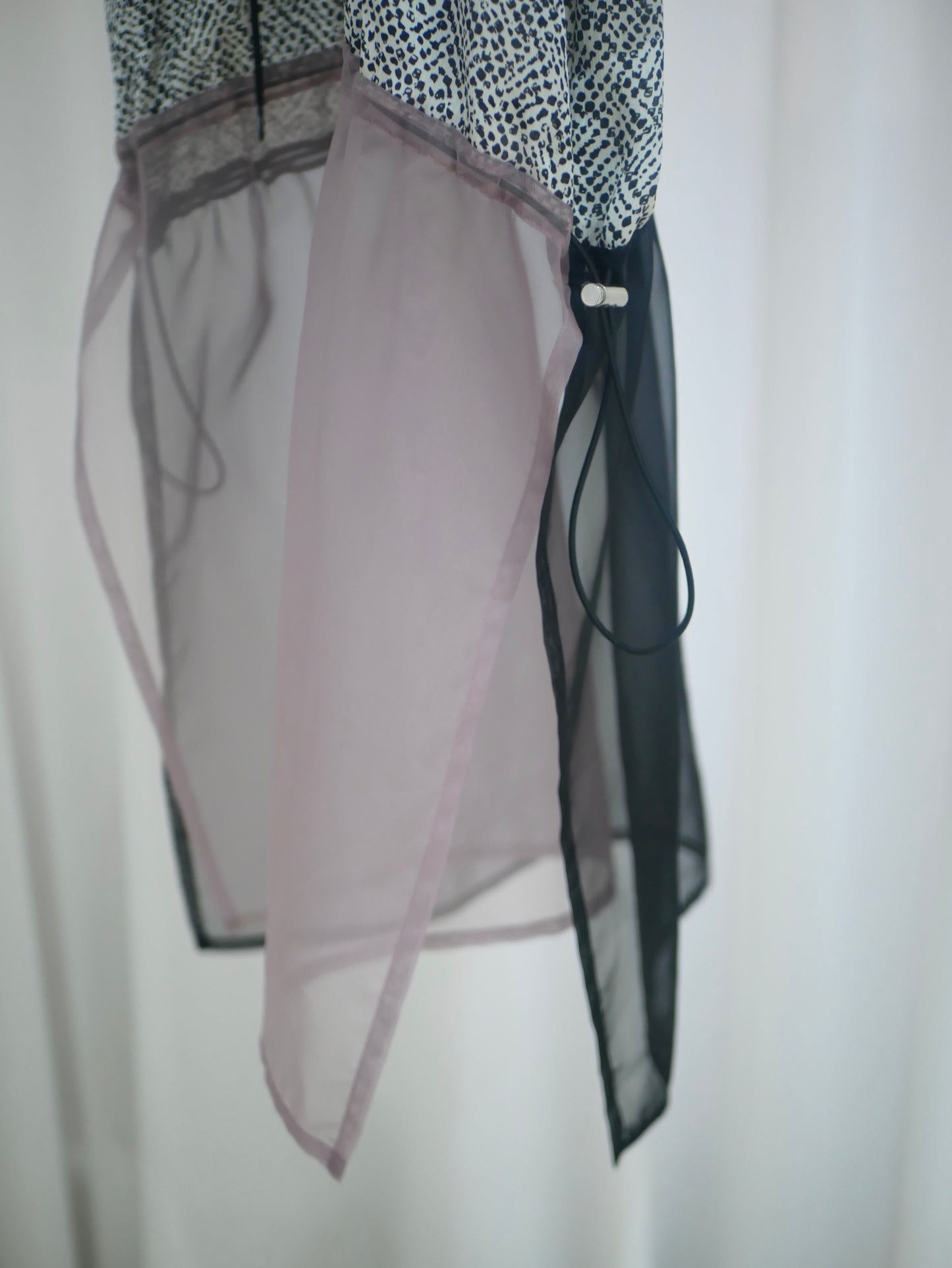 ▪️Dot gather see-through tops〔rich〕