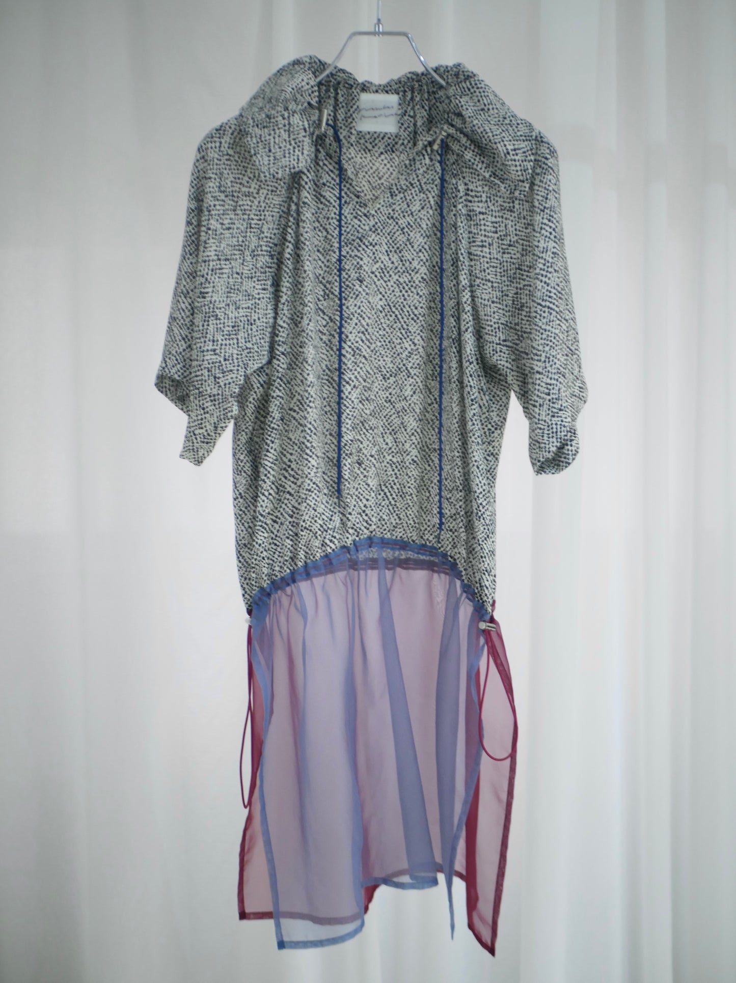 ▪️Dot gather see-through tops〔rich〕