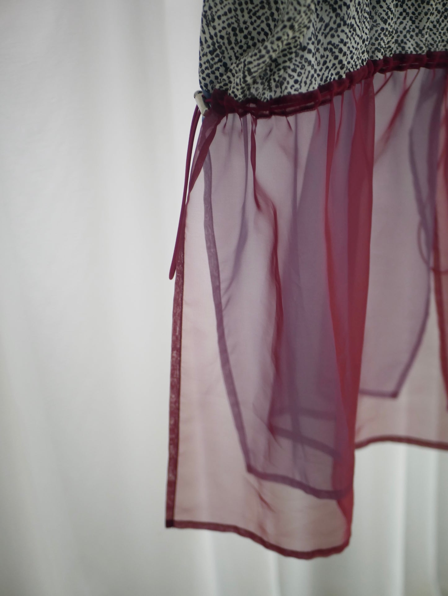 ▪️Dot gather see-through tops〔rich〕