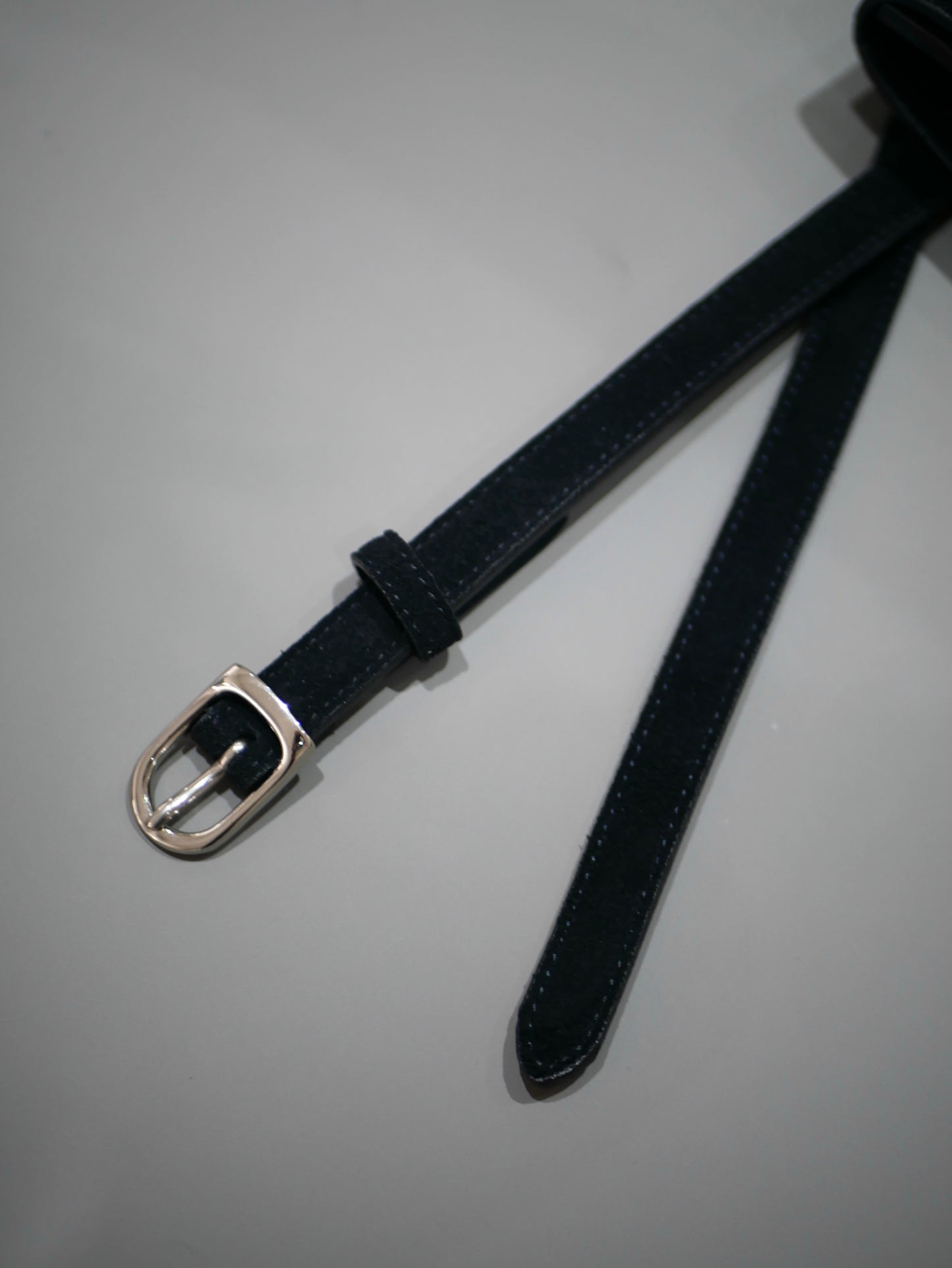 〔rich〕Two-way leather pouch belt