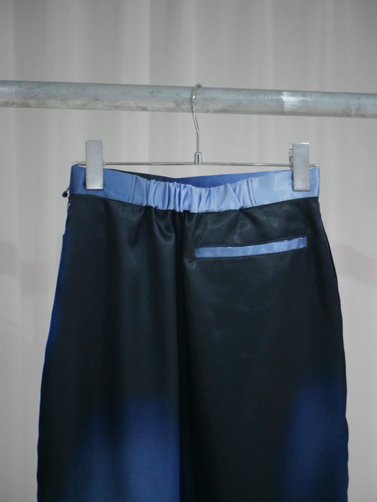 〔rich〕Dripping tight skirt (Print)「光をすべらせ、輪郭を遊ぶ」