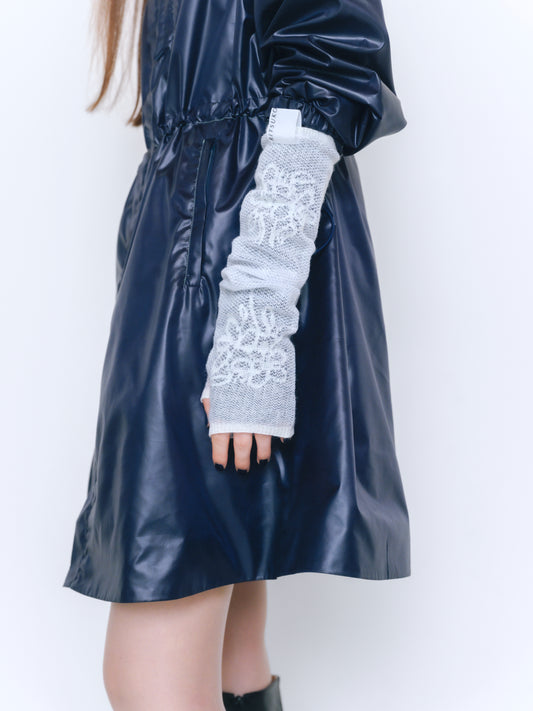 〔rich〕Flower lame globe「軽やかに重ねる、花とラメ」