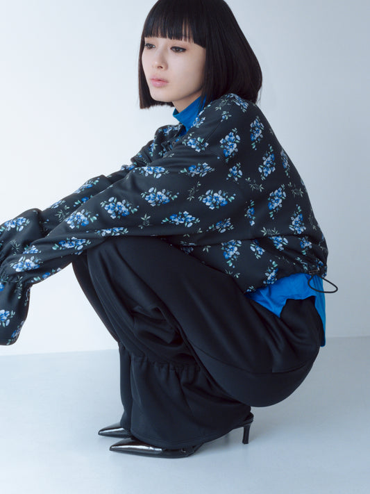 〔louise〕 Louise flare pullover・Flower