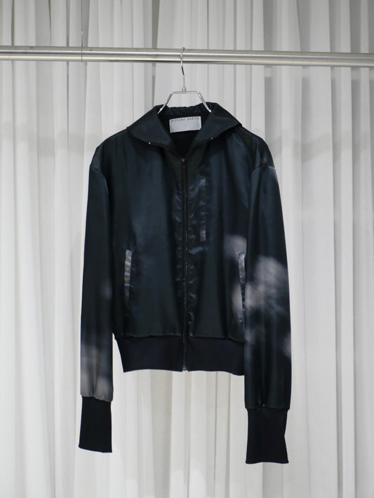 ◼︎Short print blouse〔rich〕