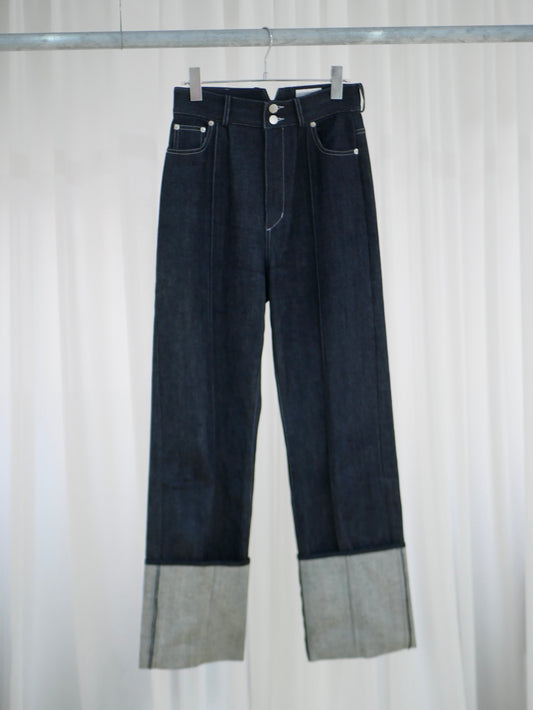 ◾️R denim pants 〔plain〕