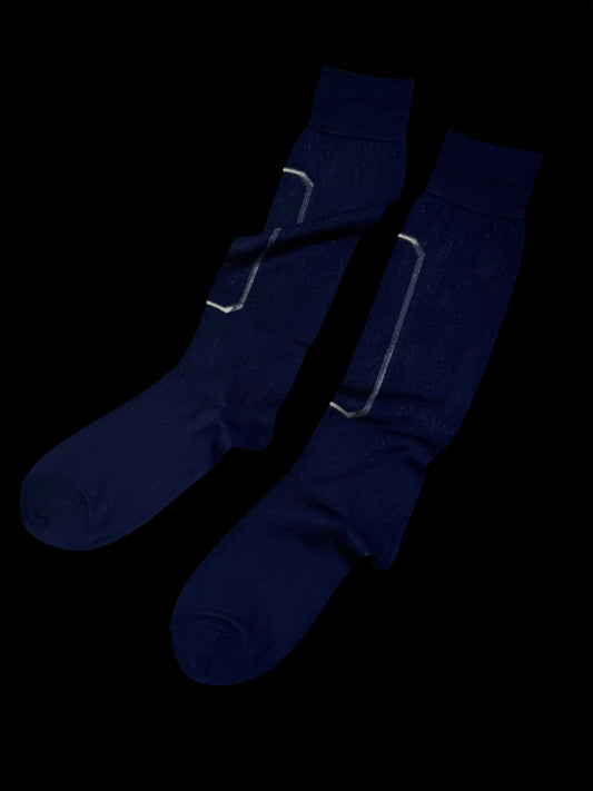 50%off〔plain〕 Frame high socks「足もとに、静かな額装を」