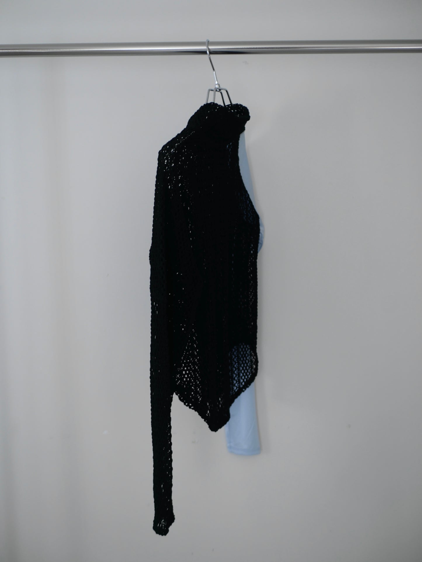 ◼︎Mesh two tone tops〔rich〕