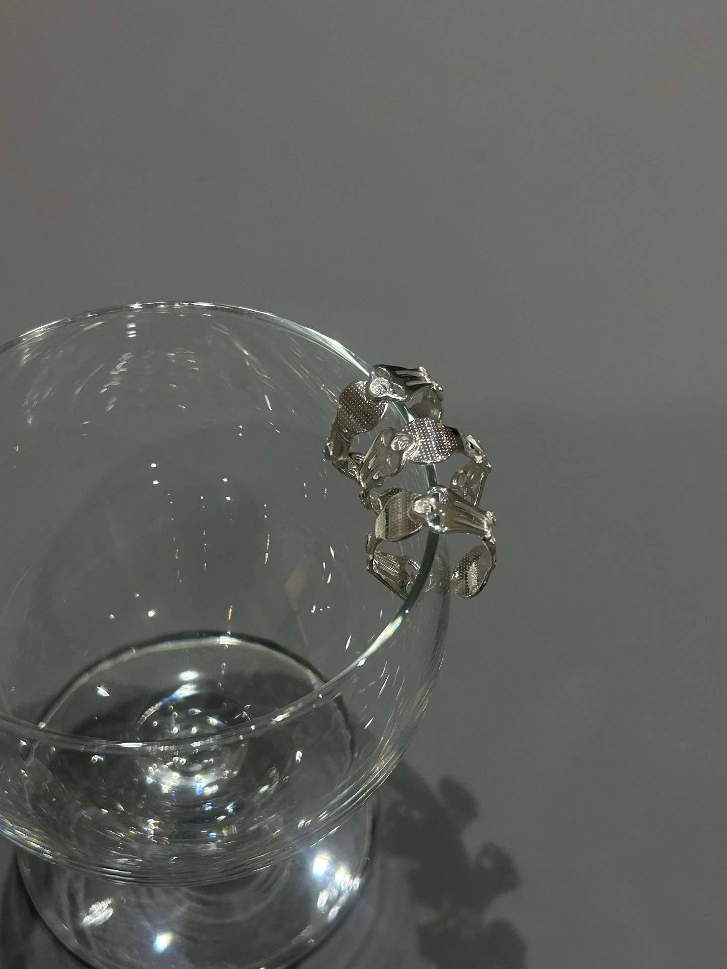 〔small article〕 Silver ear flat ring