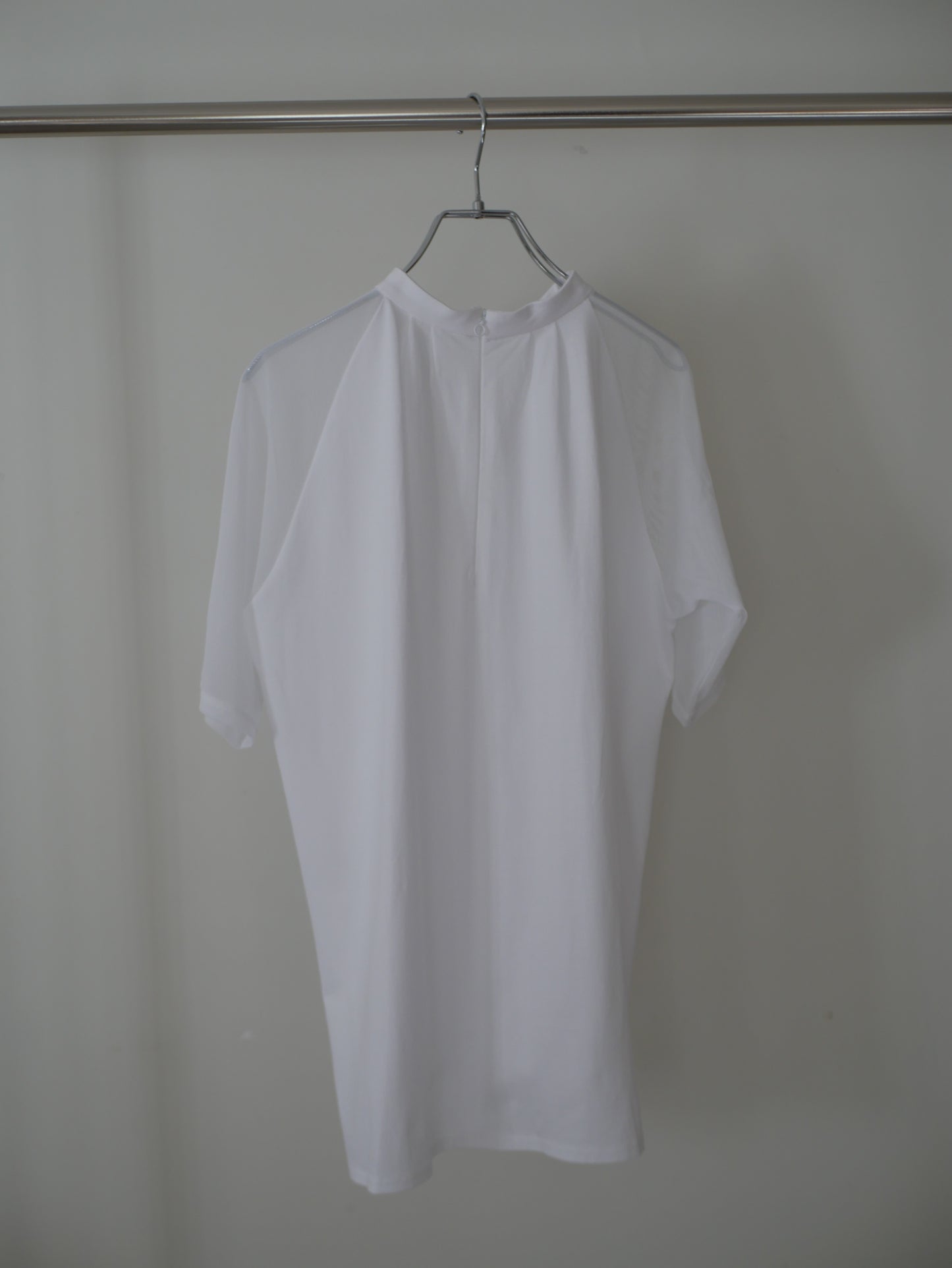 【Last one】〔plain〕See-through T blouse