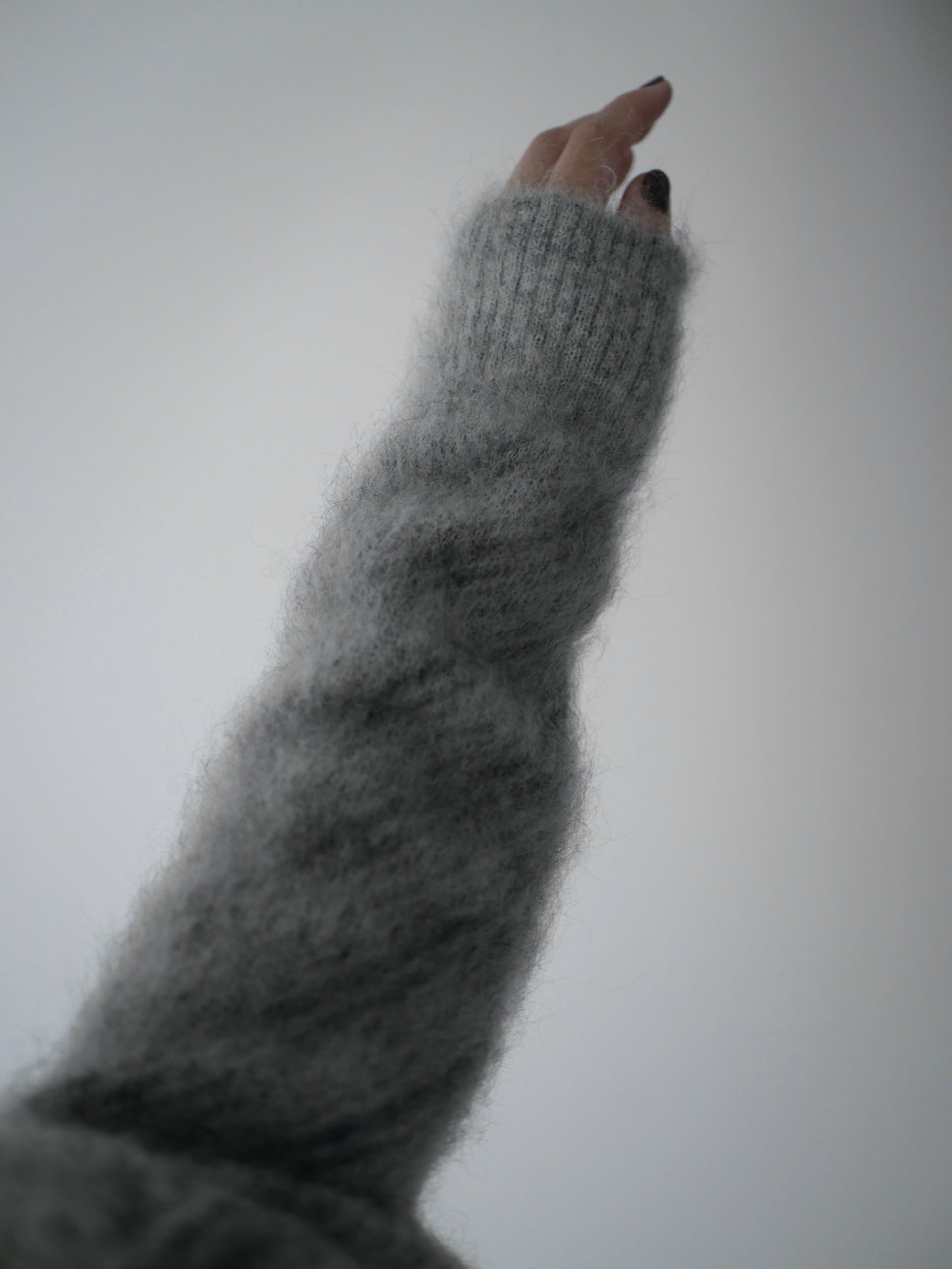〔rich〕Mohair knit pullover〔Hair〕