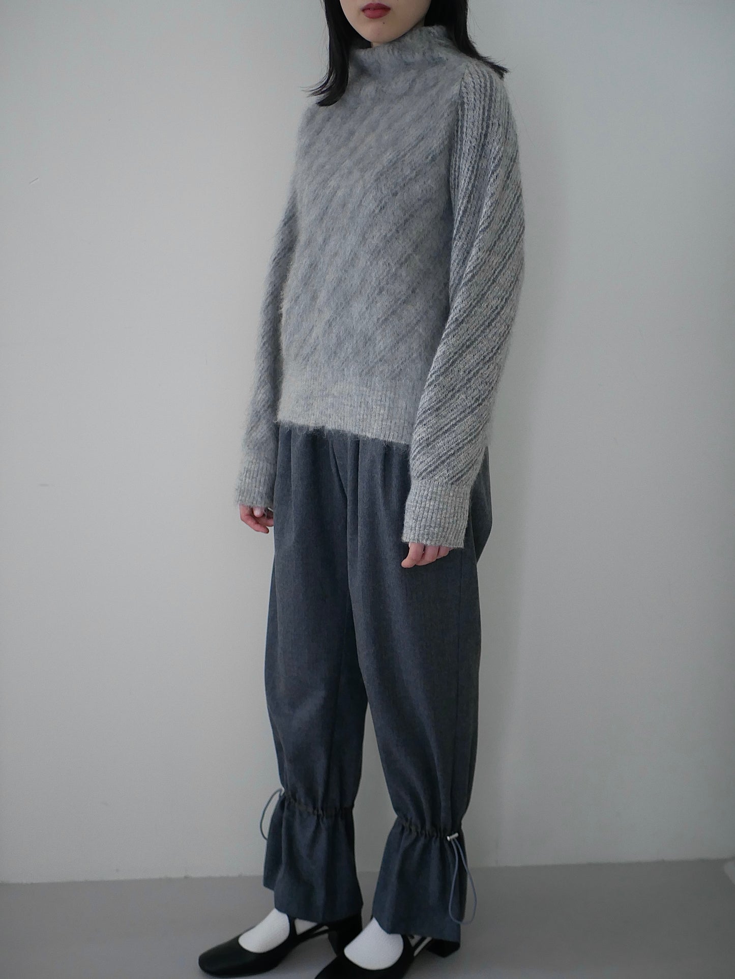 〔rich〕Mohair knit pullover〔Hair〕