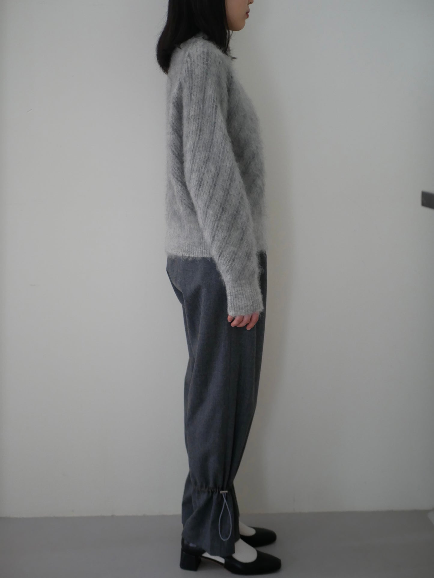 〔rich〕Mohair knit pullover〔Hair〕