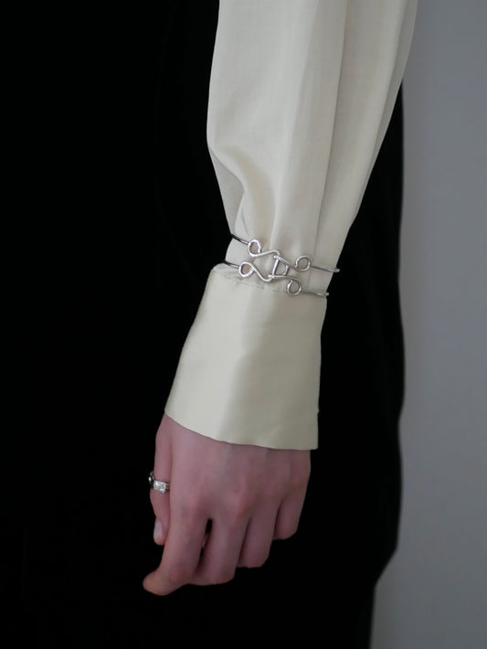 〔small article〕Silver Hook bangle「ホックをジュエリーと定義」