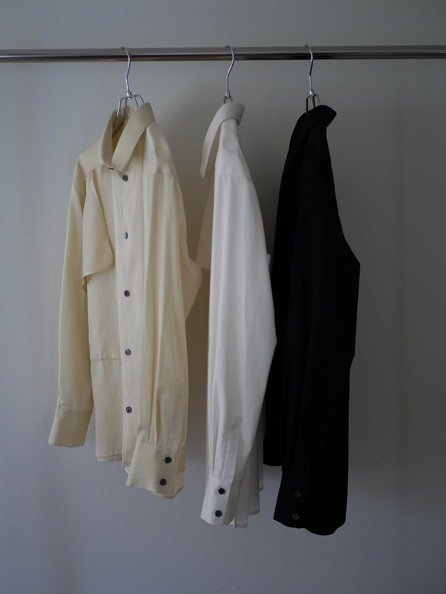 ◼︎Drooping box shirts〔plain〕
