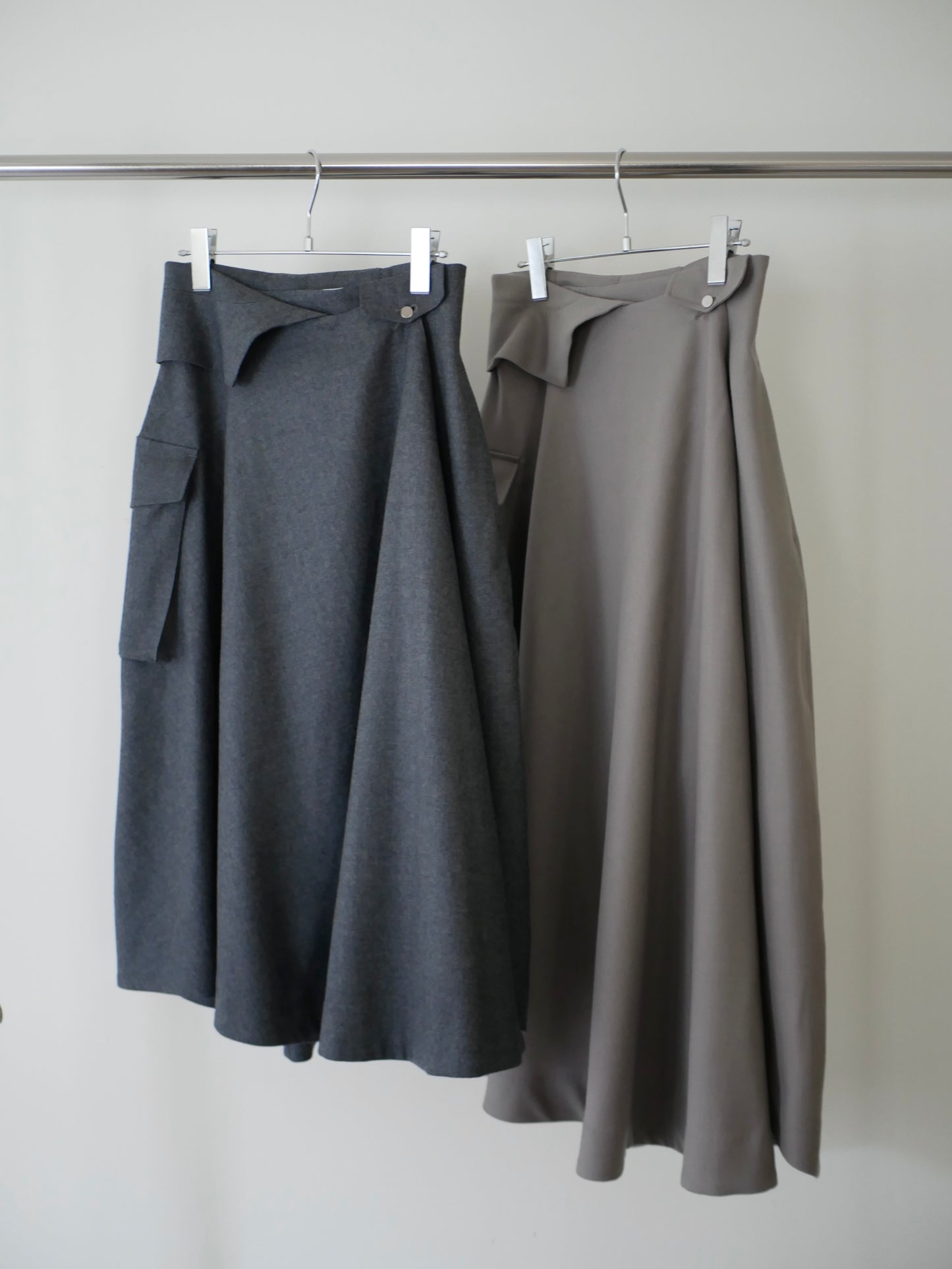 〔rich〕 Handkerchief rap skirt&cape