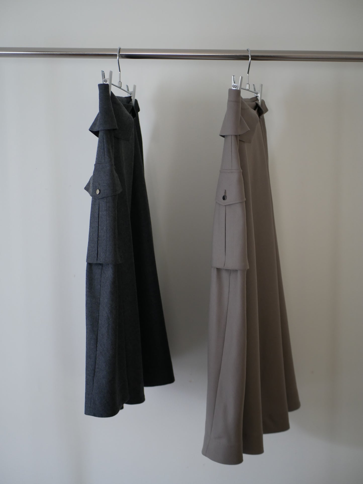 〔rich〕 Handkerchief rap skirt&cape