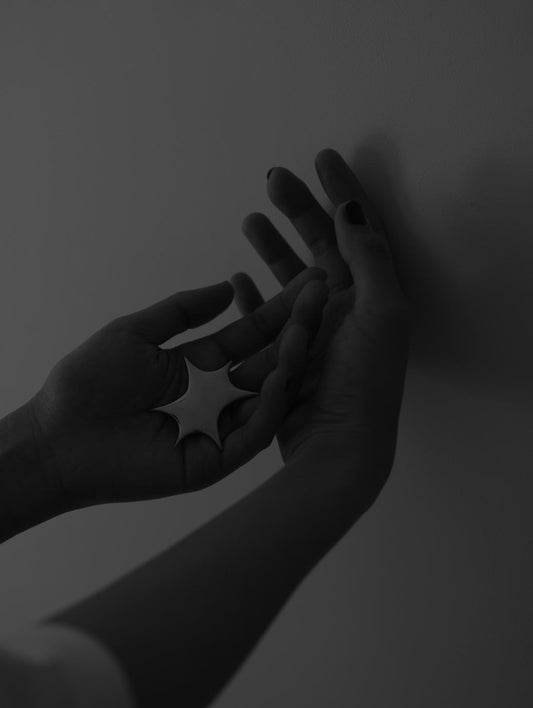 〔small article〕 Scoop light brooch「すくい取った光の断片」