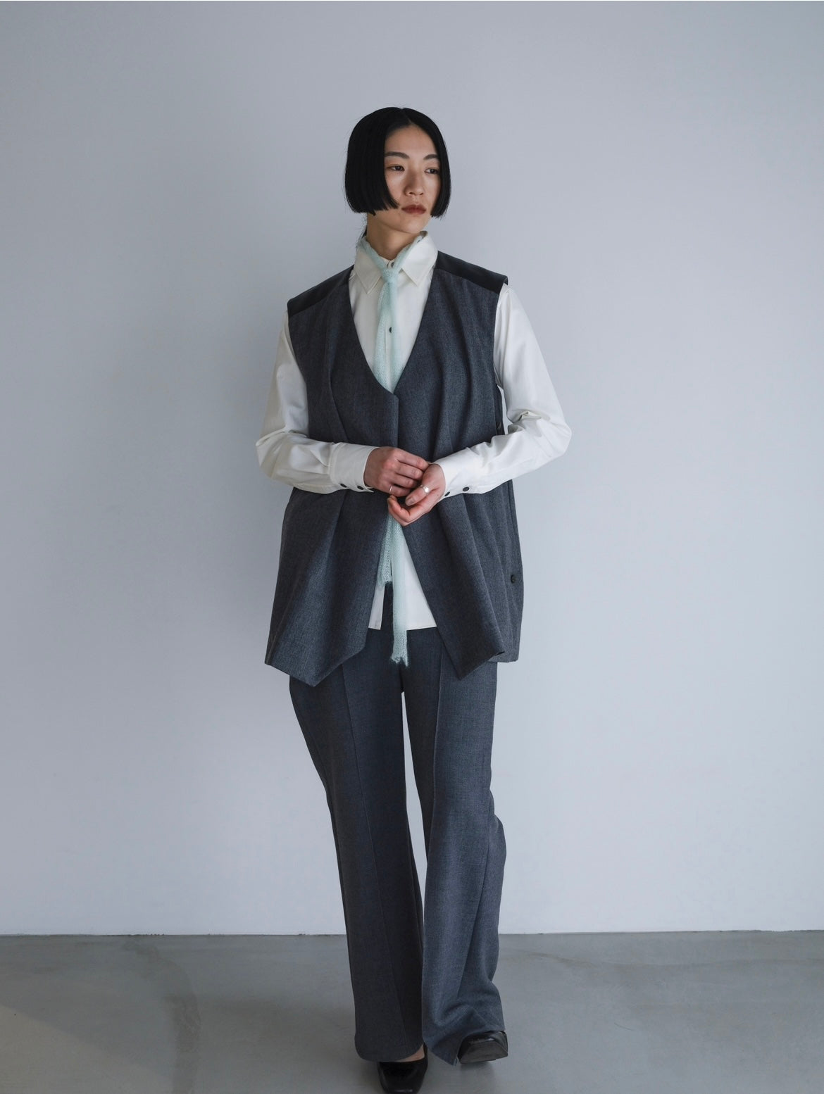 ◼︎ Kirakira wool vest〔rich〕
