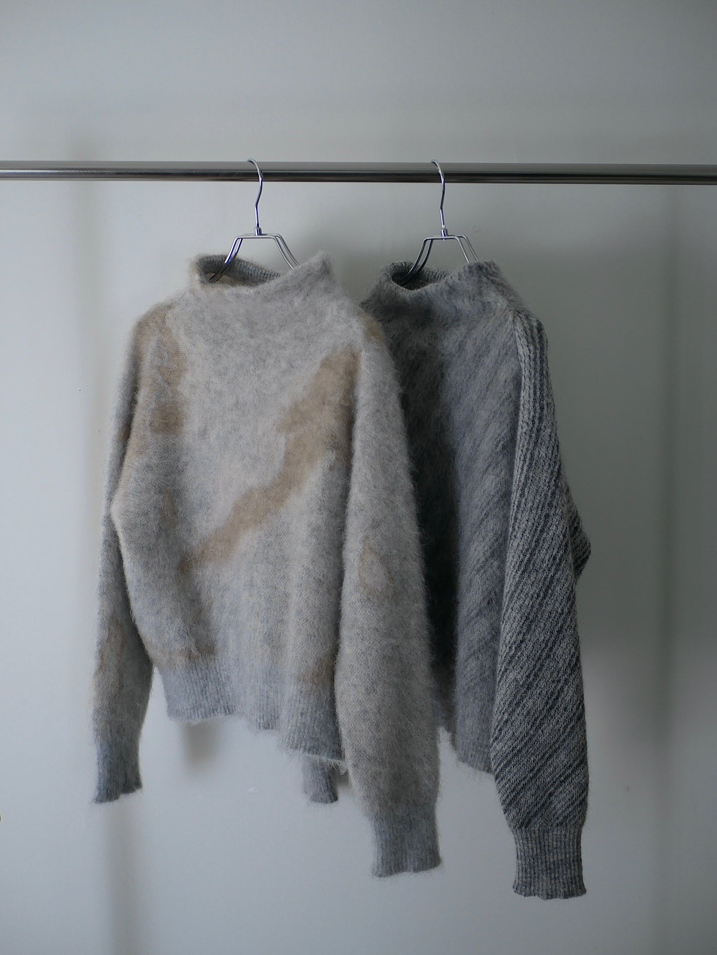 〔rich〕Mohair knit pullover〔Horse〕「ぼんやりと、美しく存在する」