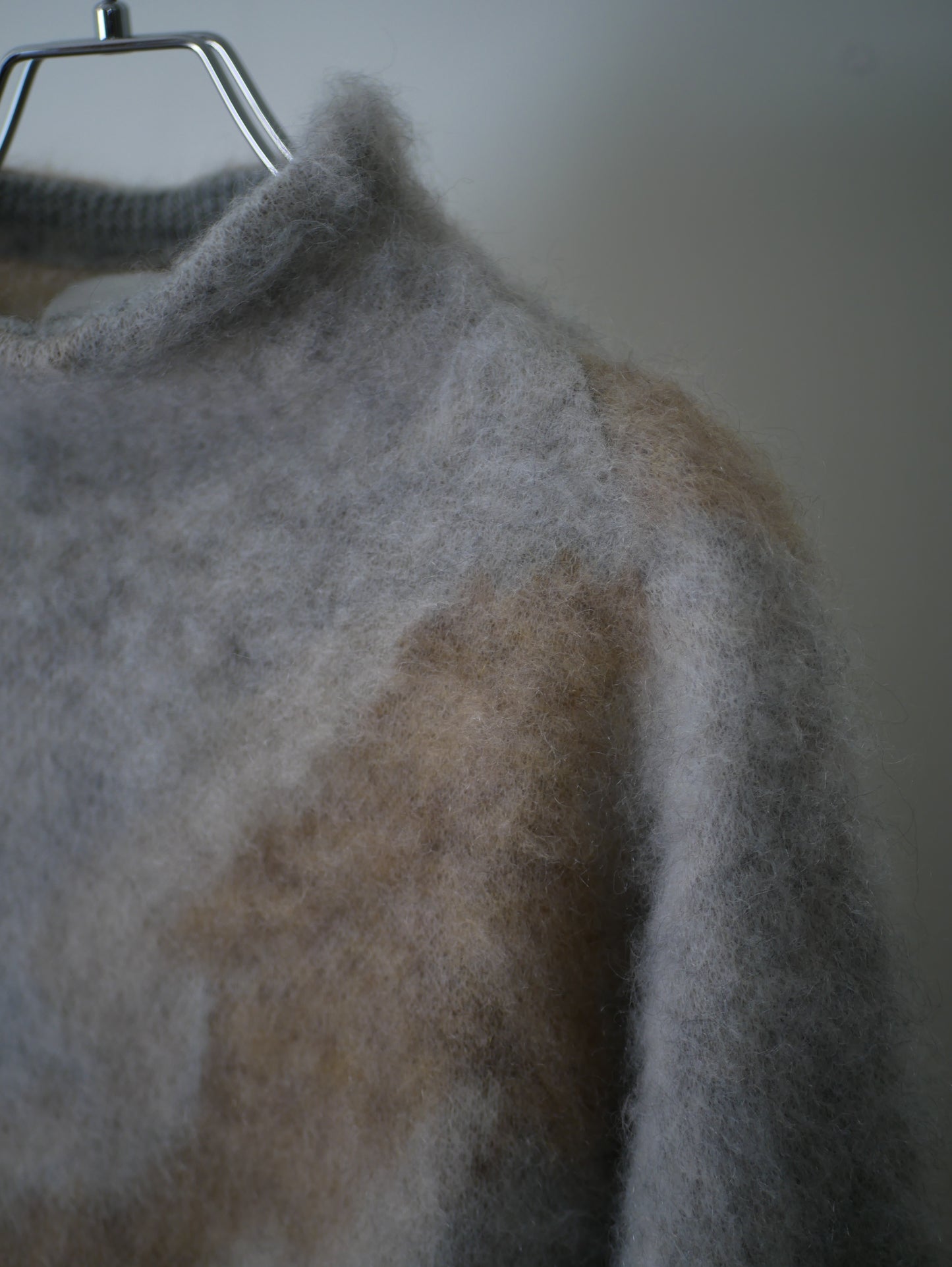 〔rich〕Mohair knit pullover〔Horse〕