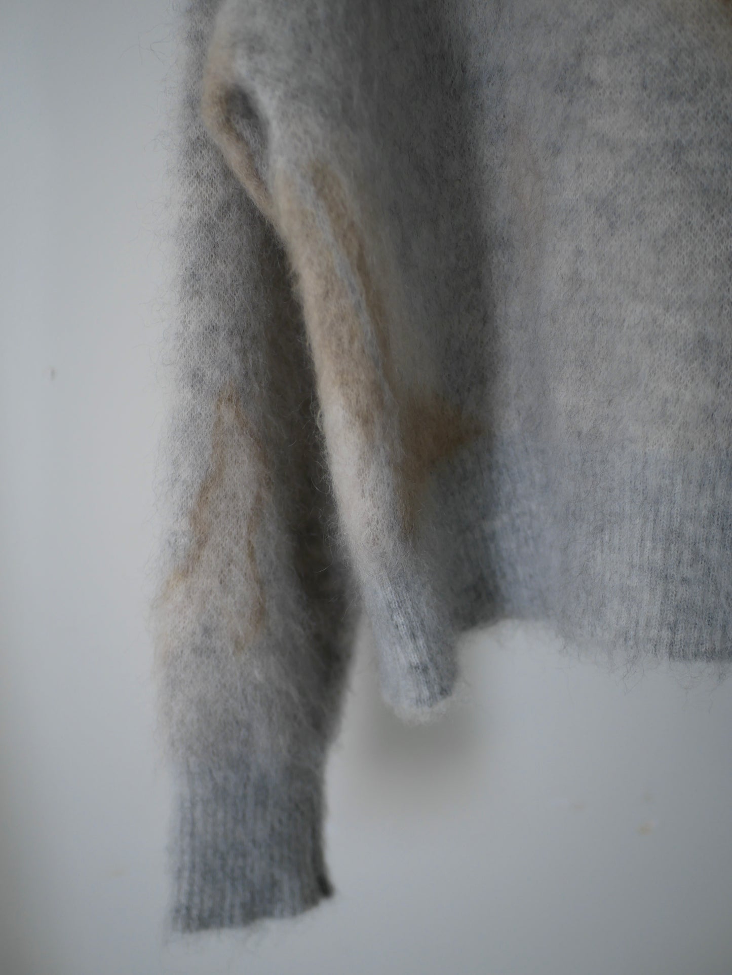 〔rich〕Mohair knit pullover〔Horse〕
