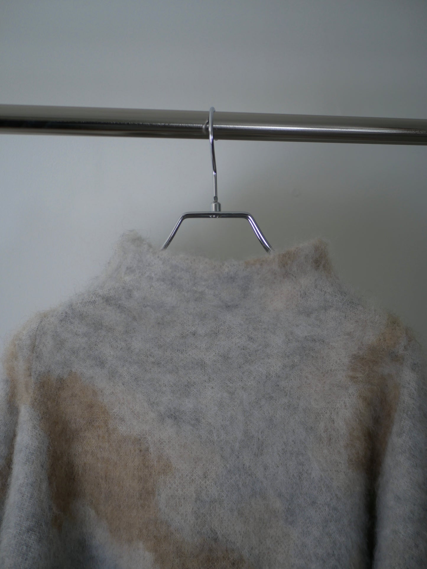 〔rich〕Mohair knit pullover〔Horse〕
