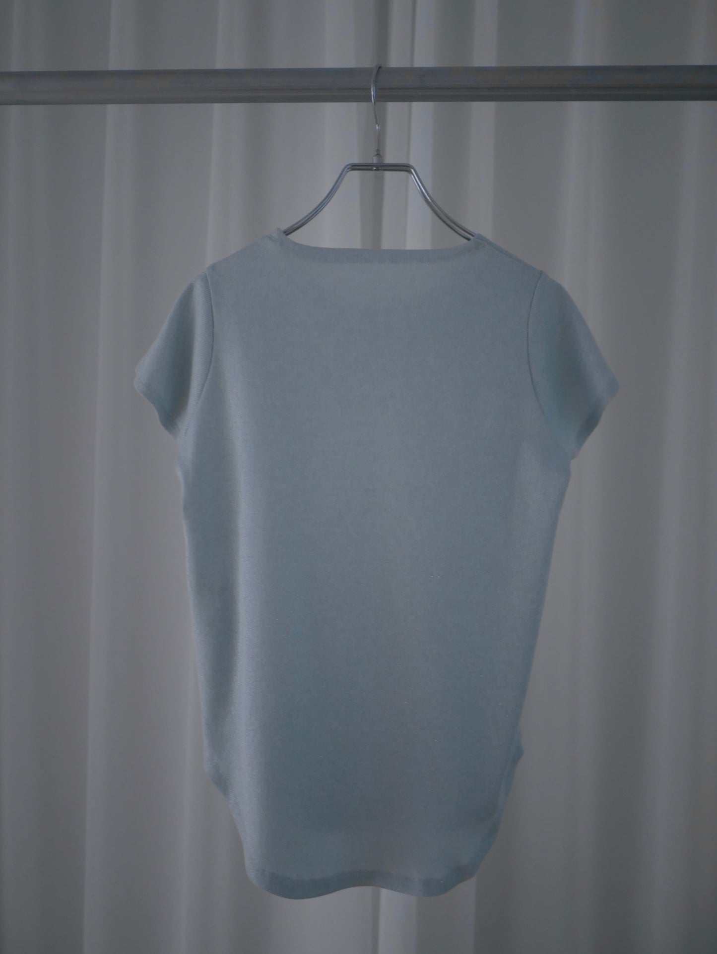 〔louise〕Rib inner half tops「さりげなく、きらめきを纏う」
