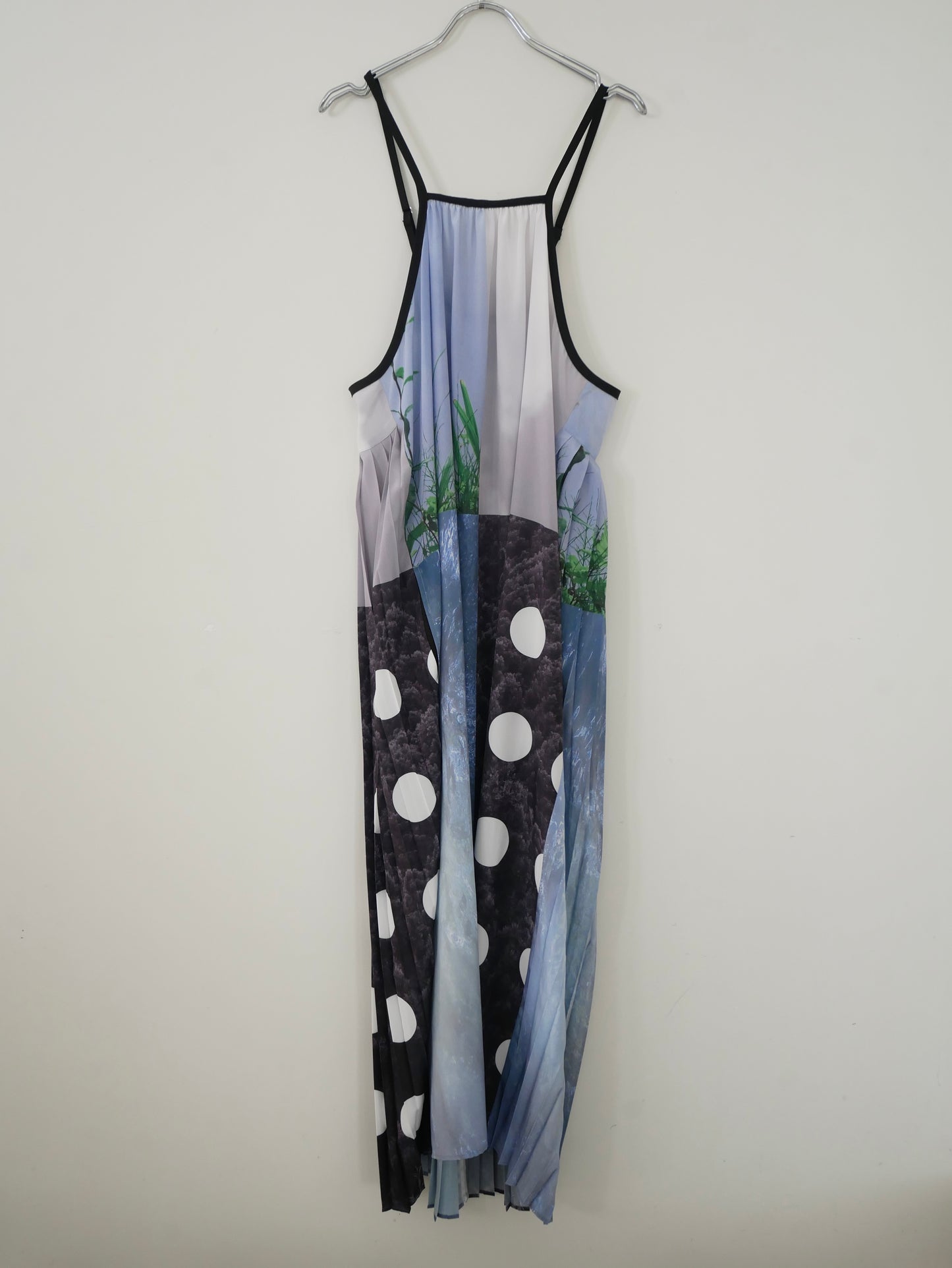 【Last one】〔rich〕Collage print one-piece「景色の断片をまとう」