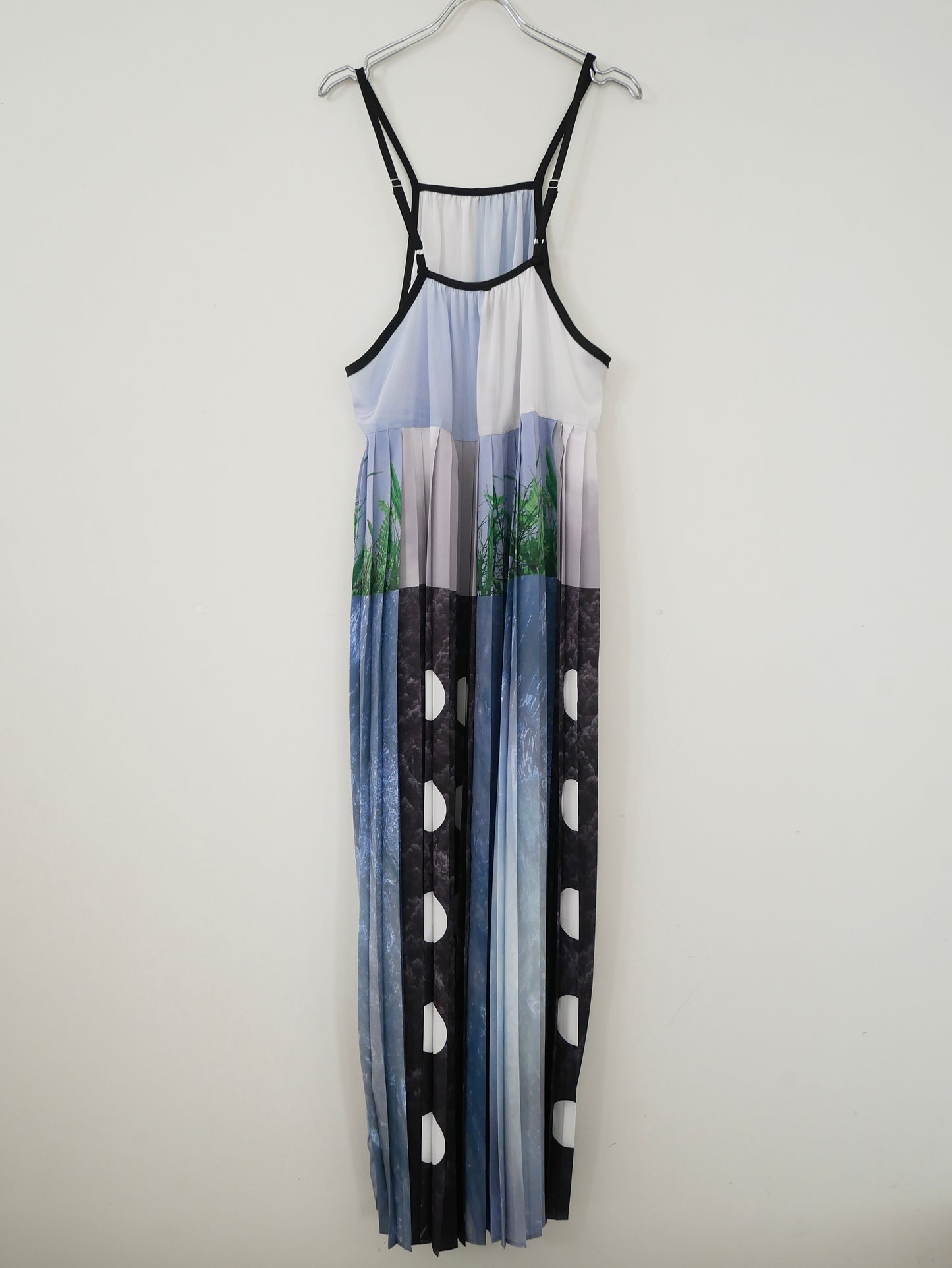 【Last one】〔rich〕Collage print one-piece「景色の断片をまとう」