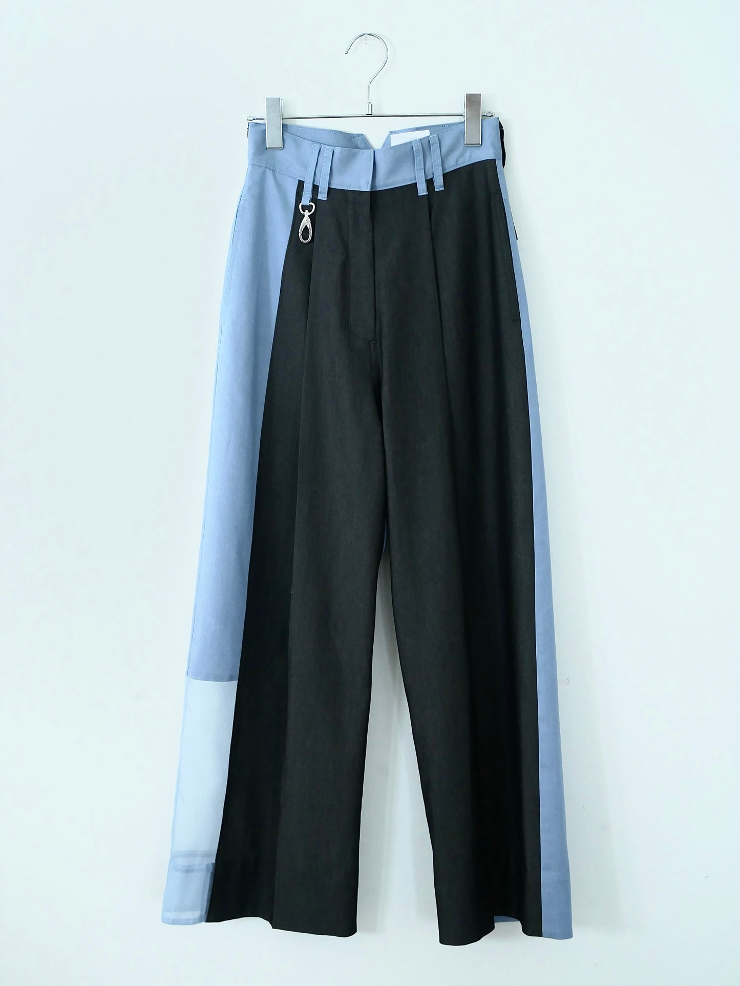 〔rich〕Collage denim slacks