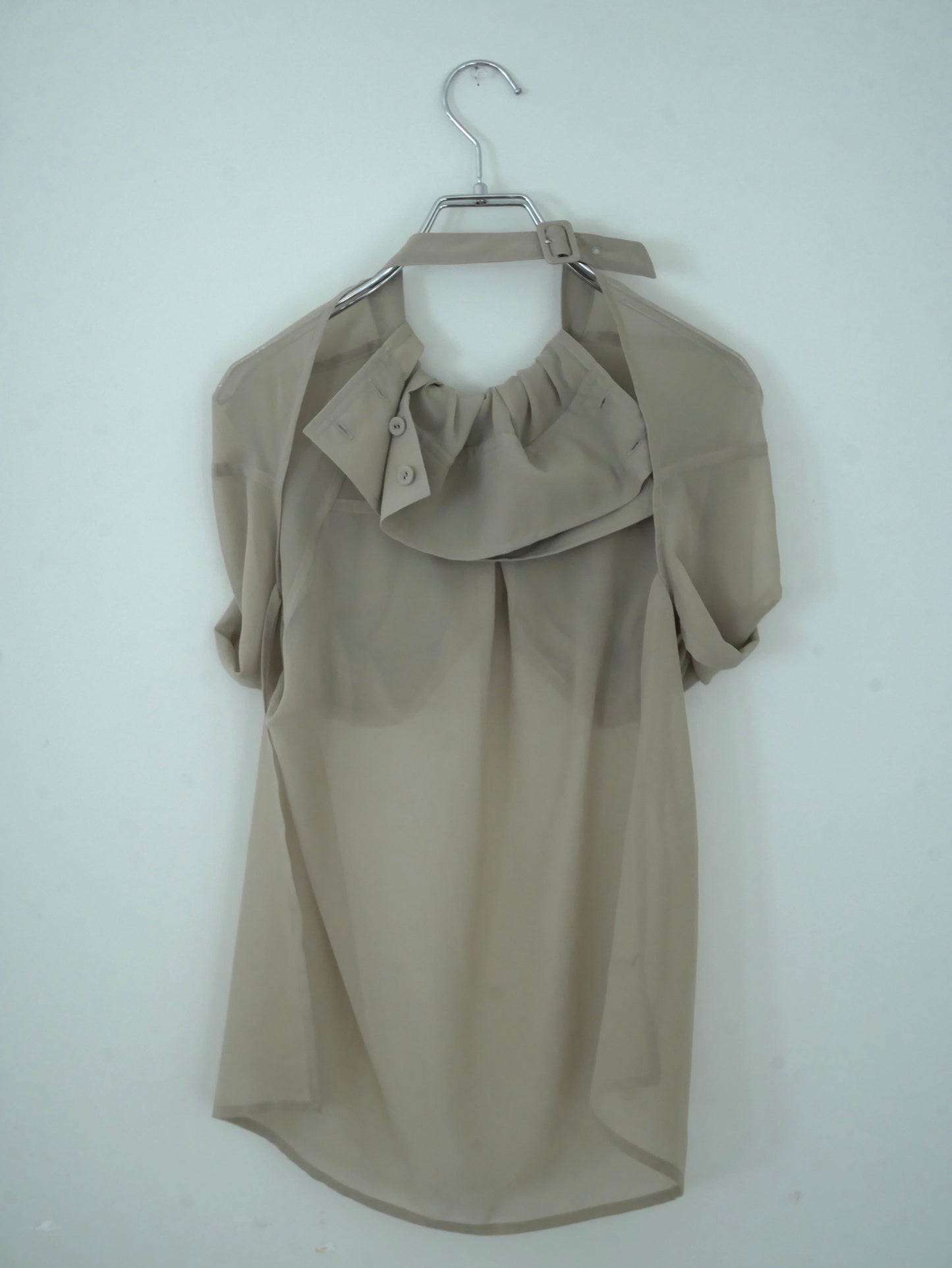 〔plain〕Arm cape tops