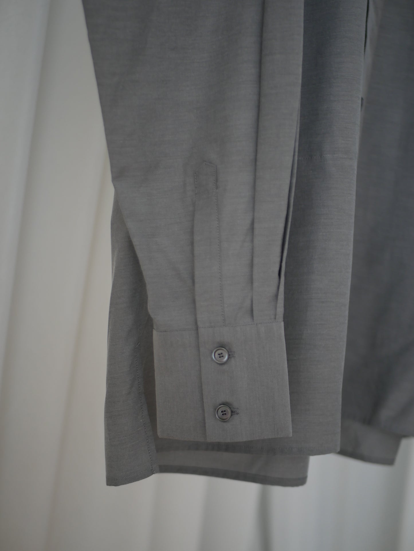 〔plain〕Drooping box shirts・unisex