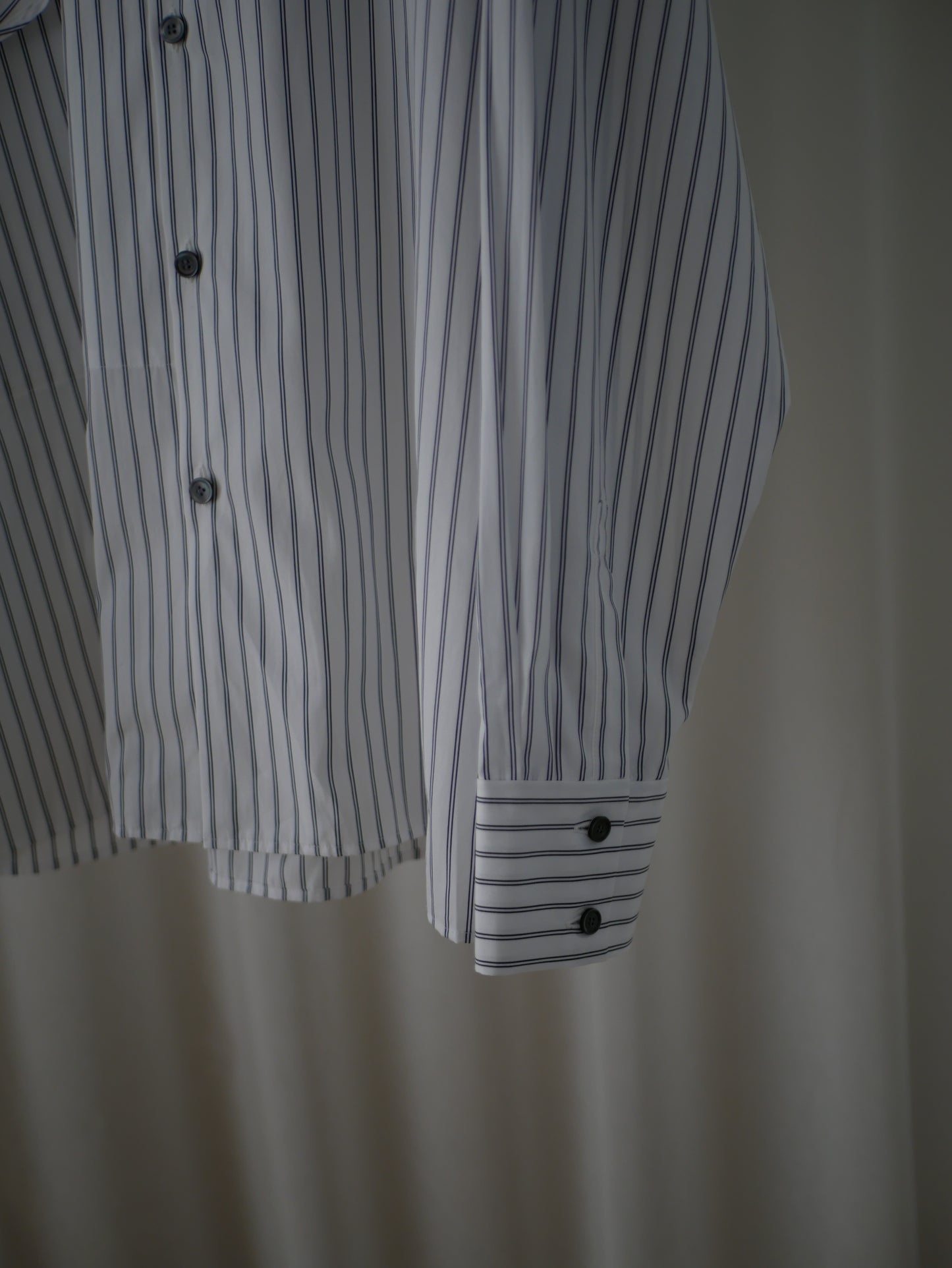 〔plain〕Drooping box shirts・unisex