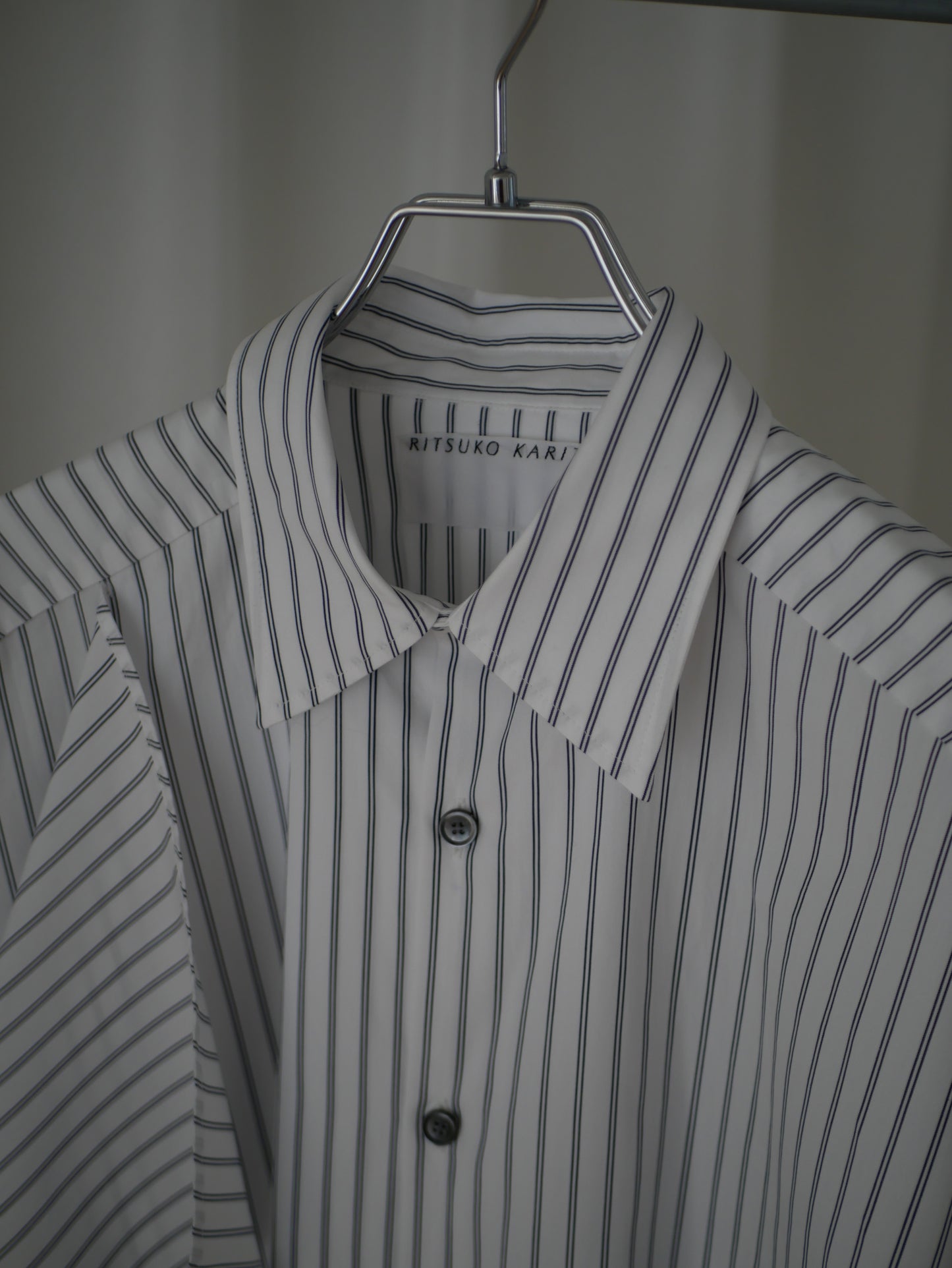 〔plain〕Drooping box shirts・unisex