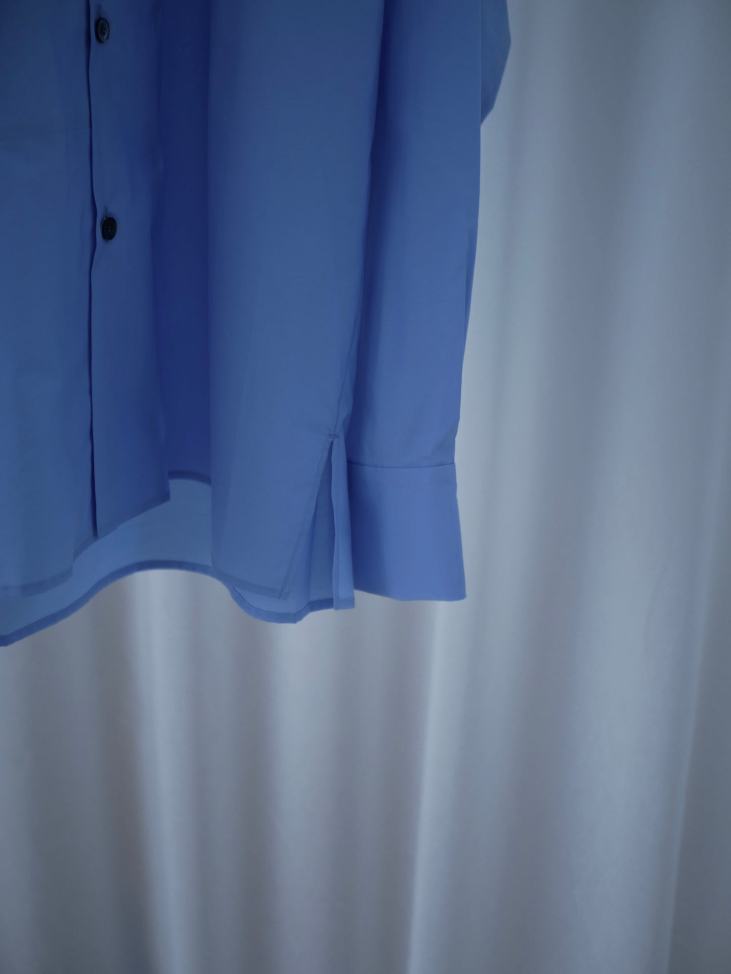 〔plain〕Drooping box shirts・unisex