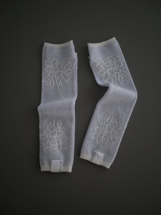 〔rich〕Flower lame globe「軽やかに重ねる、花とラメ」