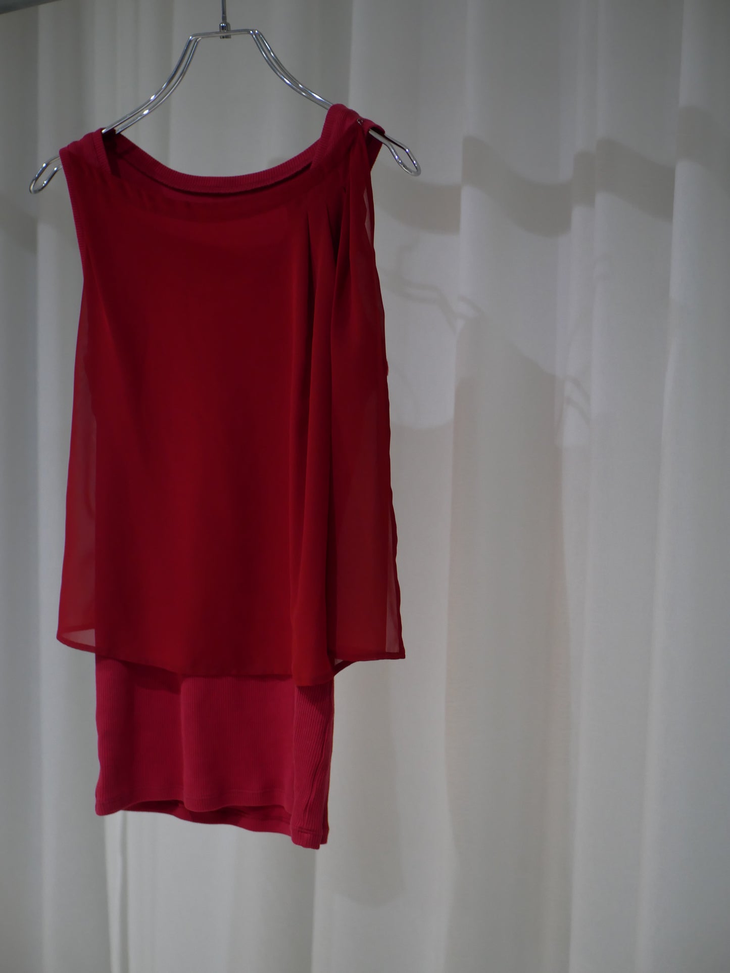 ◾️Front dress tank top〔plain〕