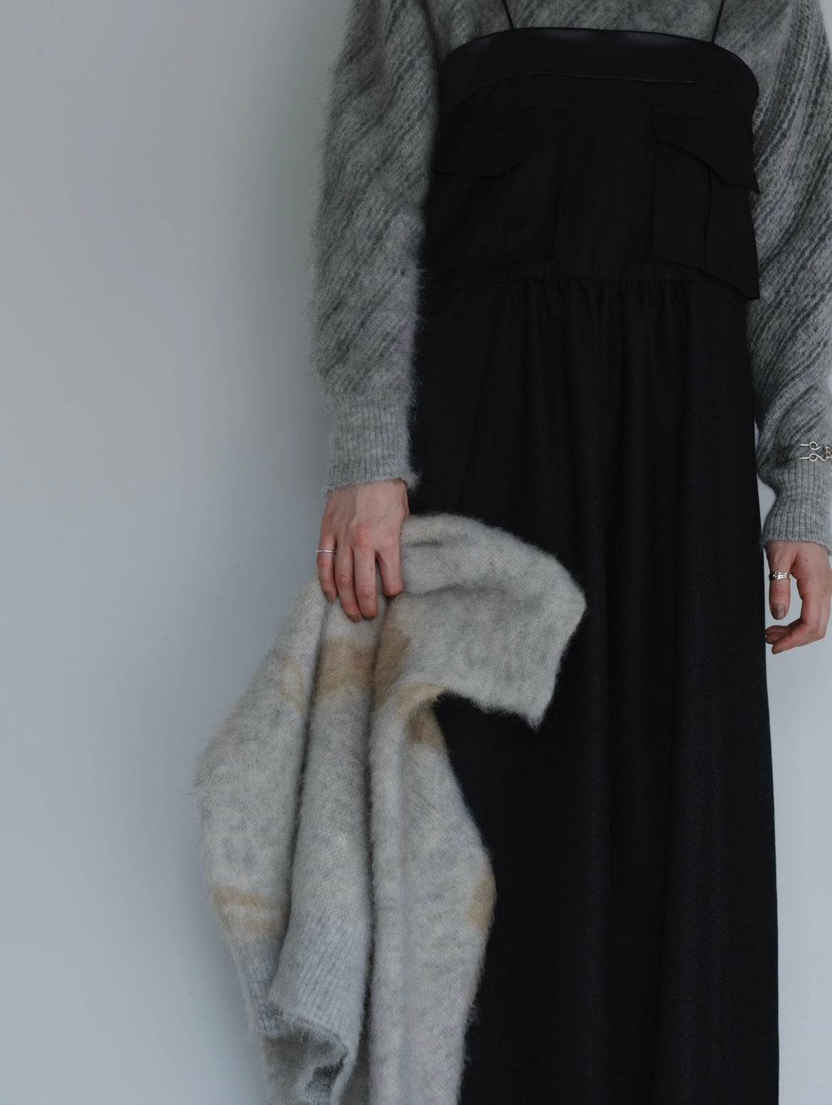 〔rich〕Mohair knit pullover〔Hair〕