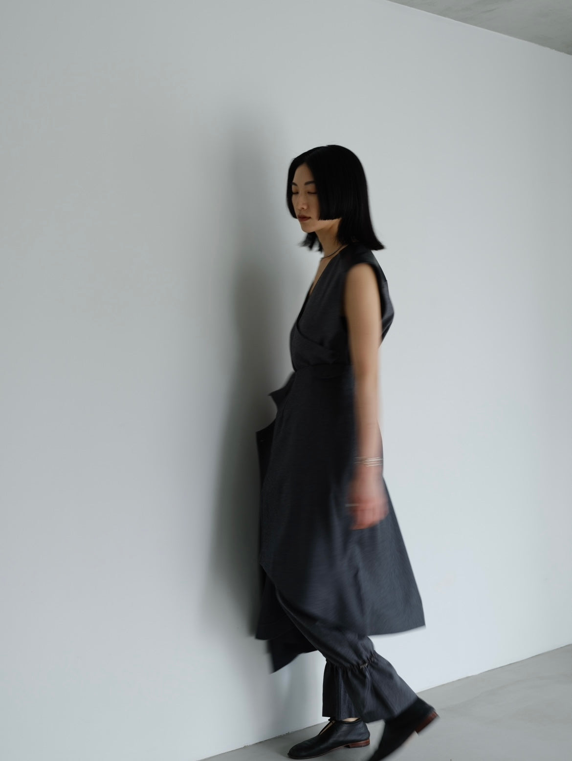 〔rich〕 Handkerchief rap skirt&cape