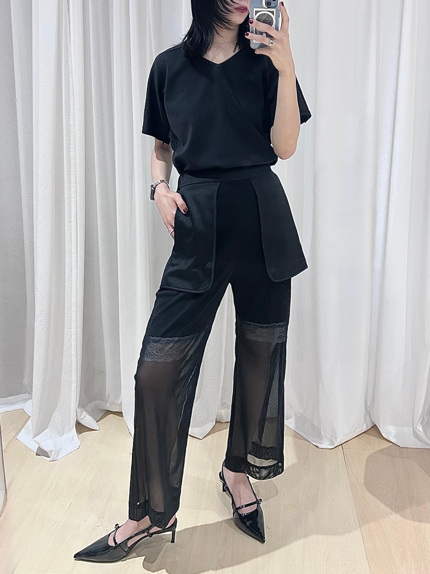 7,【全額支払い】Secret lace pants〔plain〕【受注生産】