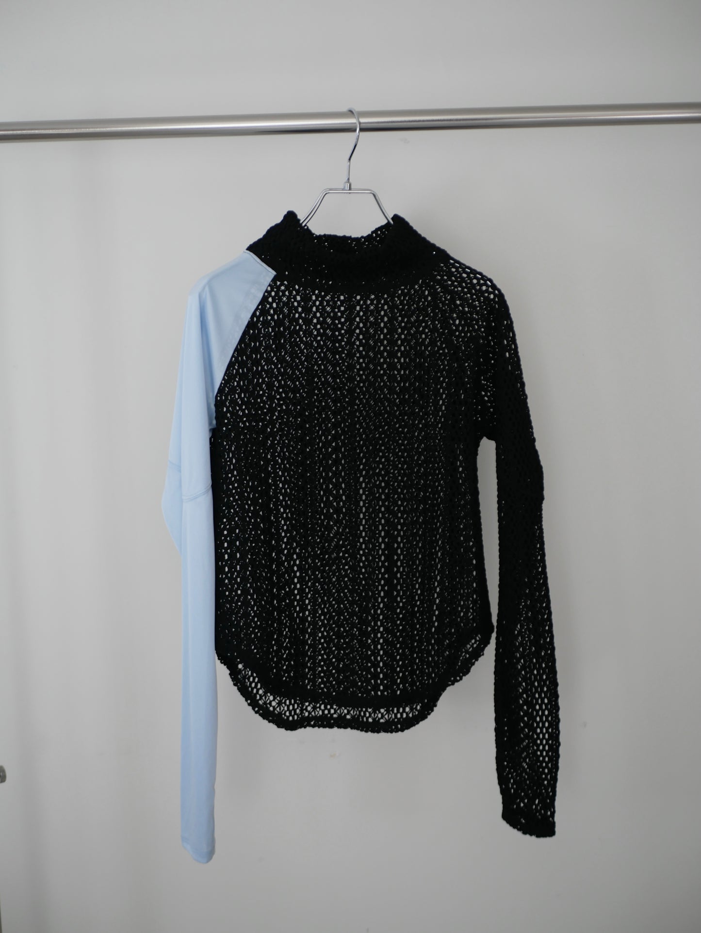 ◼︎Mesh two tone tops〔rich〕