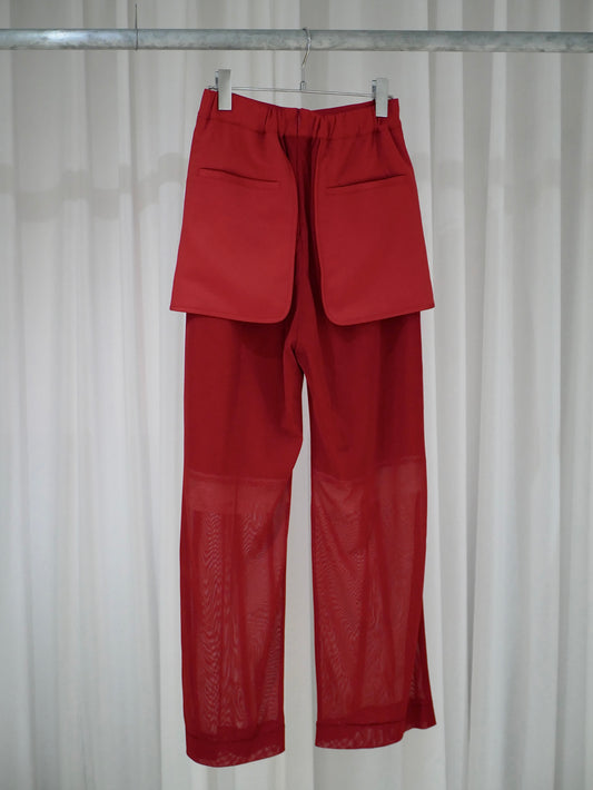 7,〔内金50％支払い〕Secret lace pants〔plain〕【受注生産】