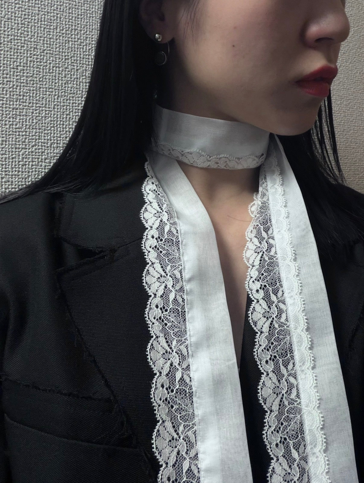 10. [Full payment required] Lace line strap [rich] [Made to order]