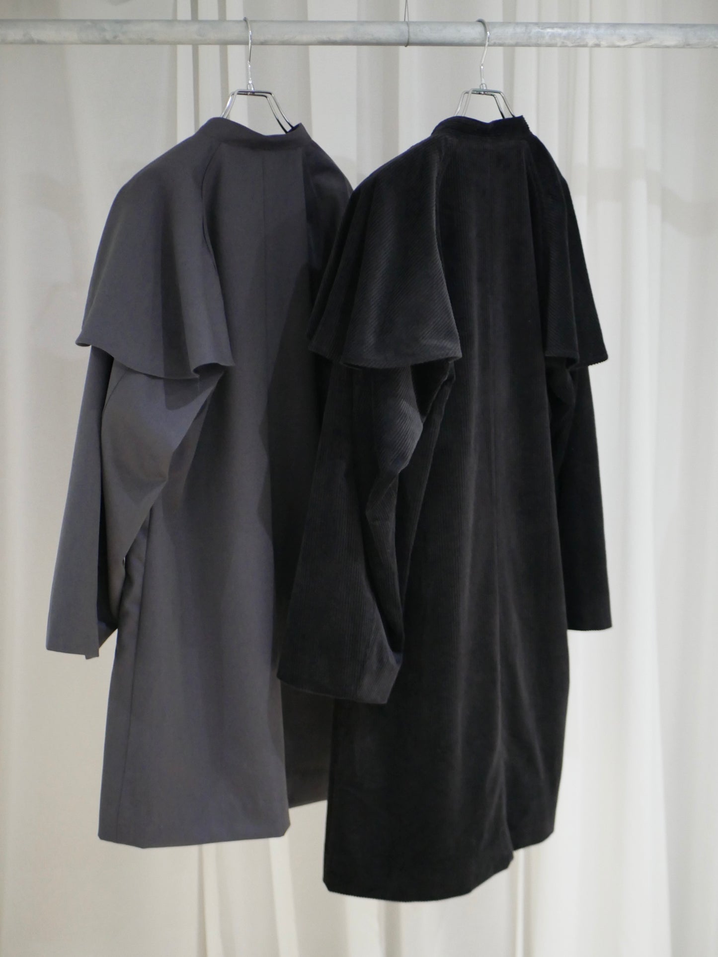 〔rich〕Boyish flare coat・original wool