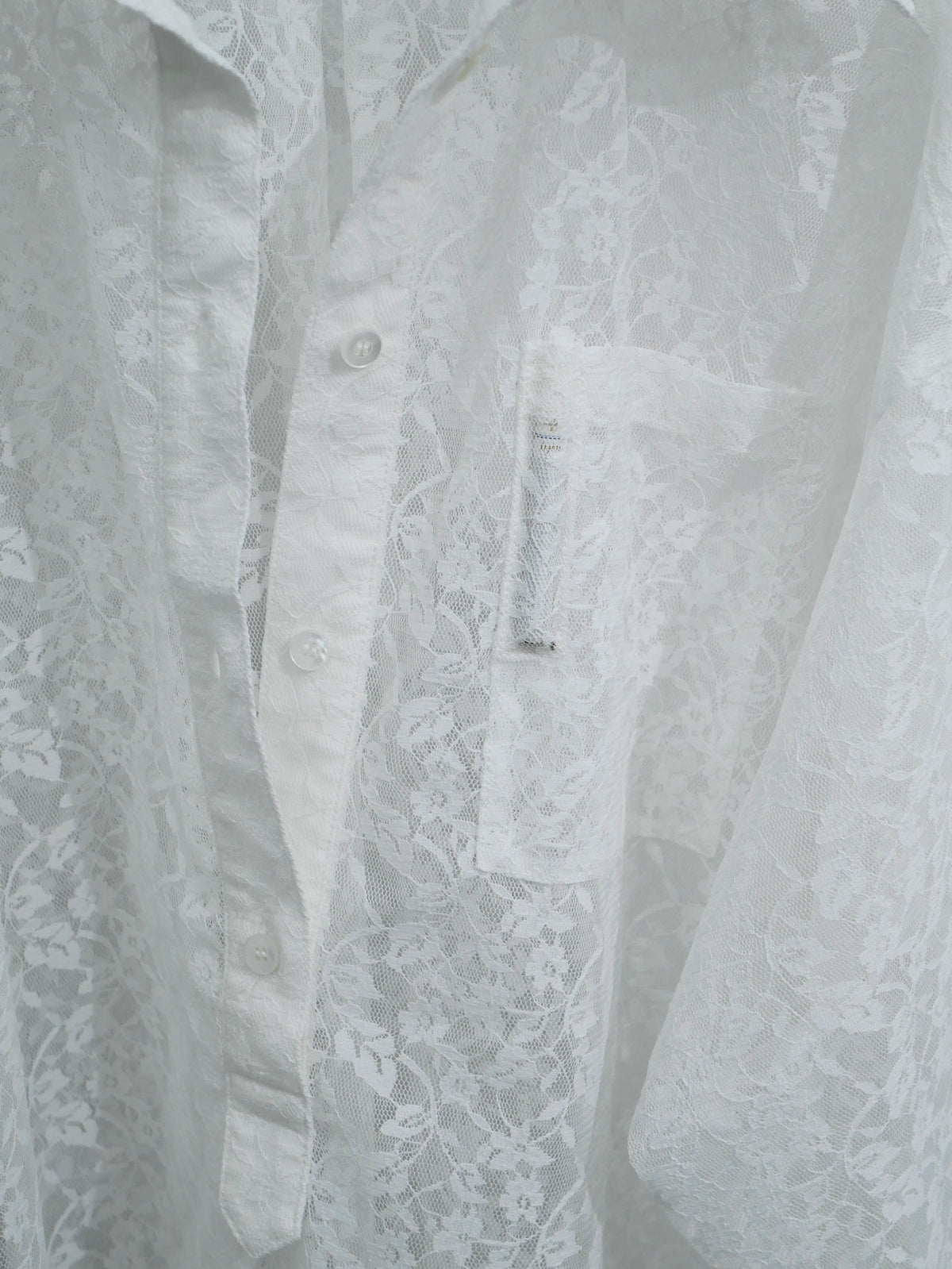 〔plain〕Skipper tabacco shirts〔Lace〕